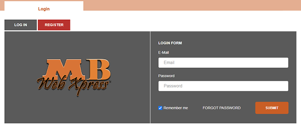 Merit Brass MBWebXpress online customer portal